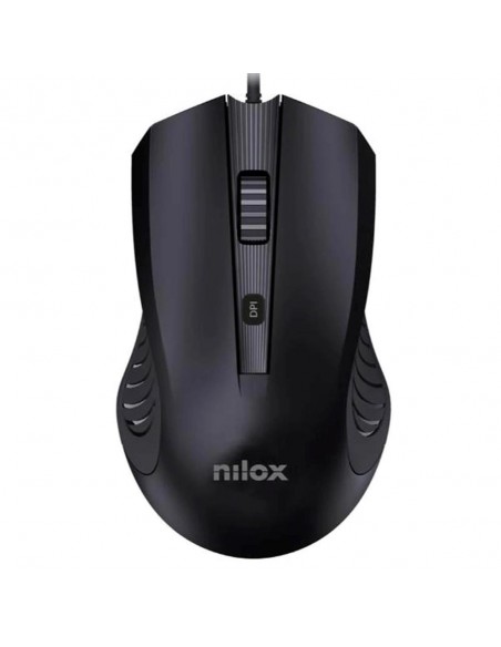 Raton nilox mousb1013 negro