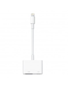 Adaptador lightning a hdmi - lightning apple macho - hembra - blanco