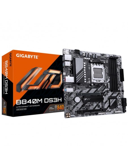 Placa base gigabyte b840m ds3h matx 4x ddr5