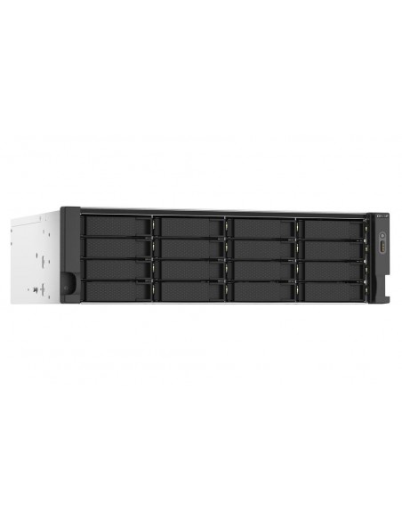 Servidor nas qnap ts - 1673au - rp - 16g 16 bahias 3u rack 16gb gigabit ethernet Servidor nas qnap ts - 1673au - rp - 16g 16 bahias 3u rack 16gb gigabit ethernet