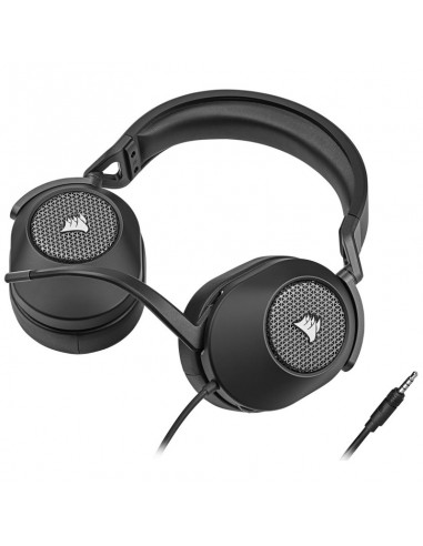 Auriculares gaming corsair hs65 negro