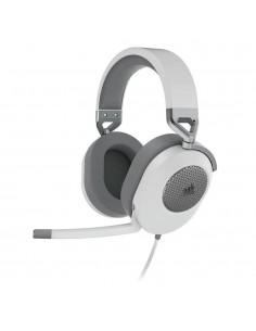 Auriculares gaming corsair hs65 blanco