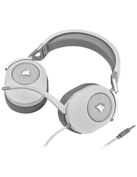 Auriculares gaming corsair hs65 blanco Auriculares gaming corsair hs65 blanco