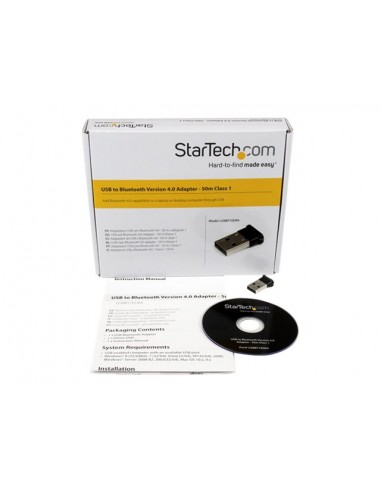 Adaptador bluetooth usb startech usbbt1edr4