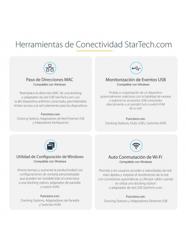 Docking station startech ubs tipo c 8 en 1