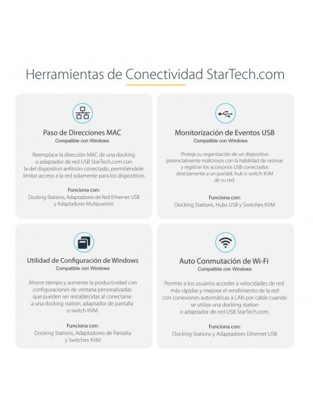 Docking station startech ubs tipo c 8 en 1 Docking station startech ubs tipo c 8 en 1
