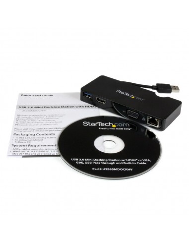 Docking station startech usb 3.0 4 en 1