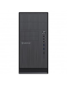Caja ordenador unykach aero c12 matx negra