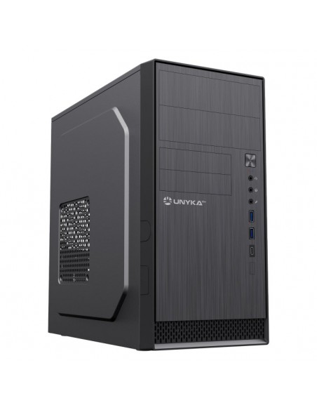 Caja ordenador unykach aero c12 matx negra Caja ordenador unykach aero c12 matx negra