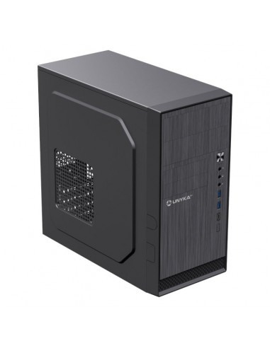 Caja ordenador unykach aero c12 matx negra