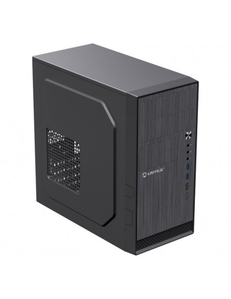 Caja ordenador unykach aero c12 matx negra Caja ordenador unykach aero c12 matx negra