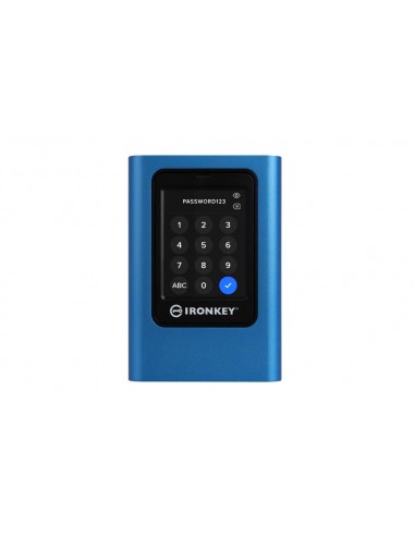 Disco duro externo ssd kingston ironkey vault privacy 80 1.92tb usb tipo c