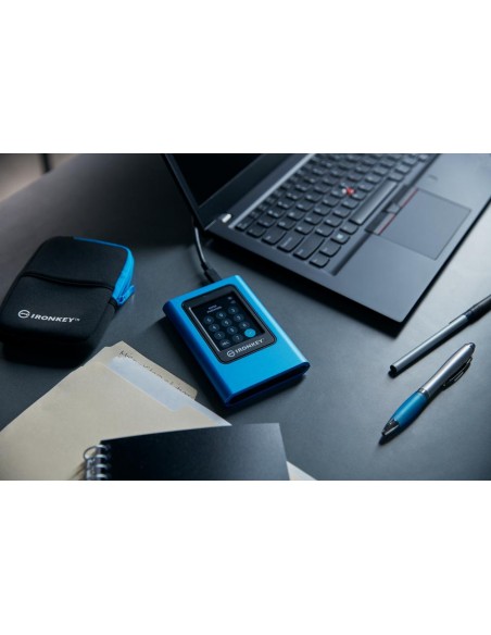 Disco duro externo ssd kingston ironkey vault privacy 80 1.92tb usb tipo c