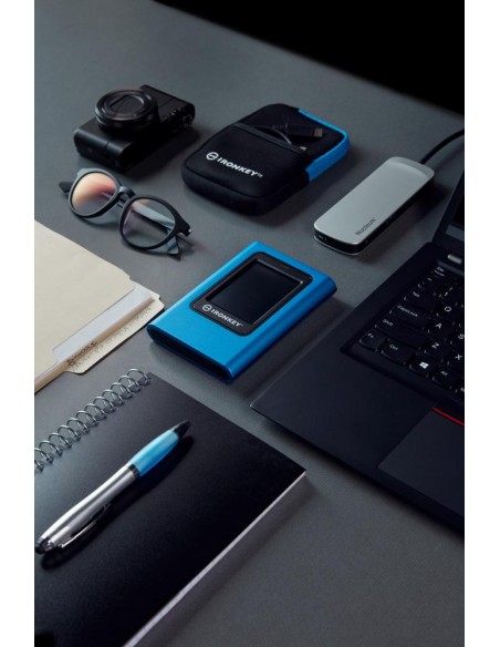 Disco duro externo ssd kingston ironkey vault privacy 80 1.92tb usb tipo c