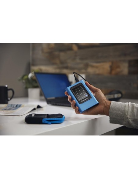 Disco duro externo ssd kingston ironkey vault privacy 80 1.92tb usb tipo c