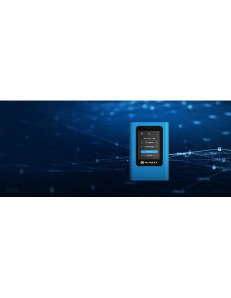 Disco duro externo ssd kingston ironkey vault privacy 80 1.92tb usb tipo c