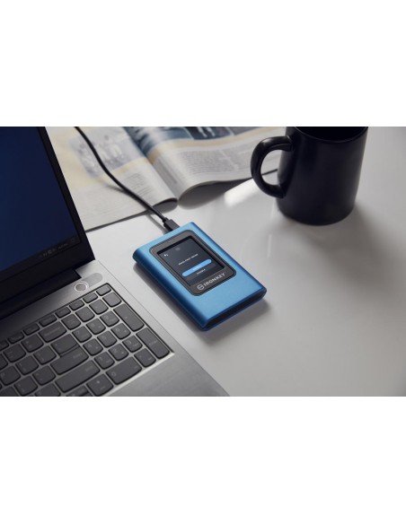 Disco duro externo ssd kingston ironkey vault privacy 80 1.92tb usb tipo c