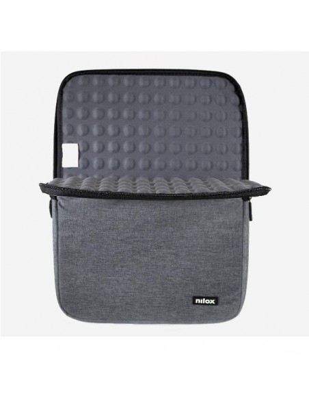 Funda nilox sleeve para portatil 14.1 pulgadas gris