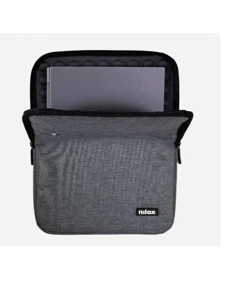 Funda nilox sleeve para portatil 14.1 pulgadas gris
