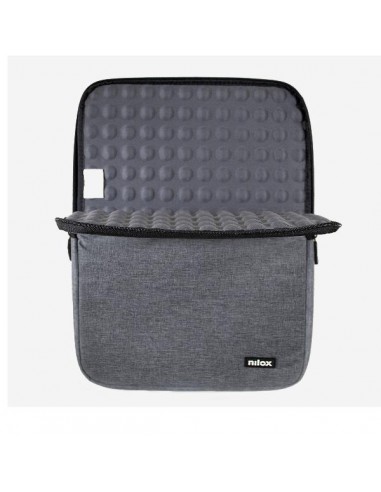 Funda nilox sleeve para portatil 17.3 pulgadas gris