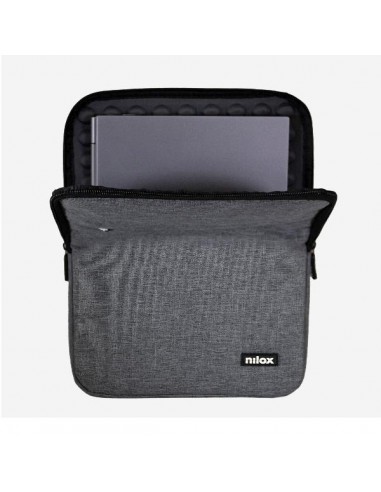 Funda nilox sleeve para portatil 17.3 pulgadas gris