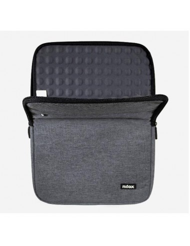 Funda nilox sleeve para portatil 17.3 pulgadas gris
