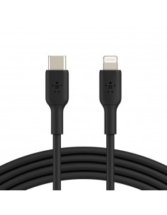 Cable lightning a usb tipo c belkin 1m - macho - macho - negro