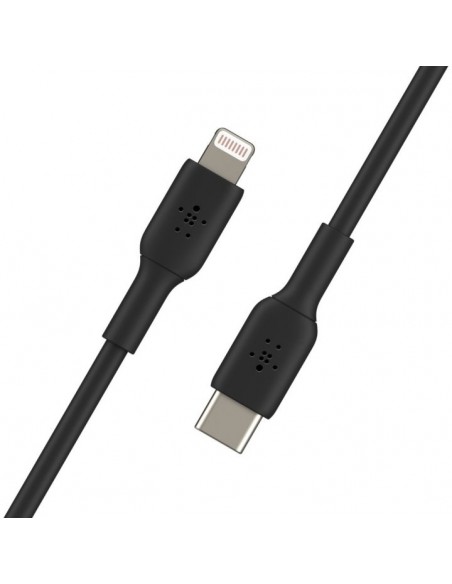 Cable lightning a usb tipo c belkin 1m - macho - macho - negro Cable lightning a usb tipo c belkin 1m - macho - macho - negro