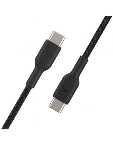 Cable usb tipo c belkin 1m - macho - macho - negro