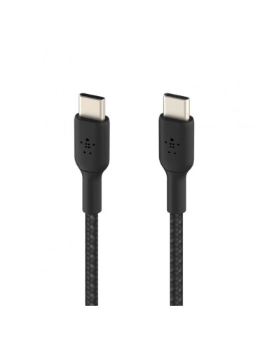 Cable usb tipo c belkin 1m - macho - macho - negro