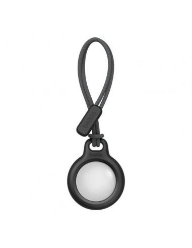 Llavero belkin f8w974btblk apple airtag negro con correa
