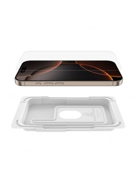 Protector de pantalla belkin ova159hq iphone 16pro cristal templado screenforce