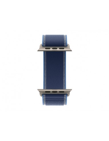 Smartwatch apple watch ultra 3 gps + cellular 49mm natural titanium case blue - bright blue trail loop - m - l