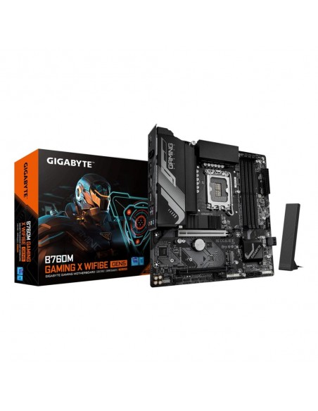 Placa base gigabyte b760m gaming x wifi6e gen5 mat - 4x ddr5