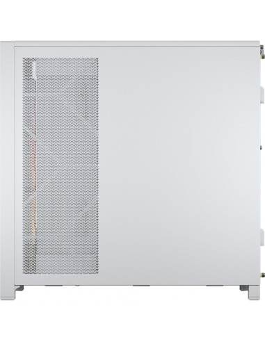 Caja ordenador gaming corsair frame 5000d rs atx argb cristal templado blanco