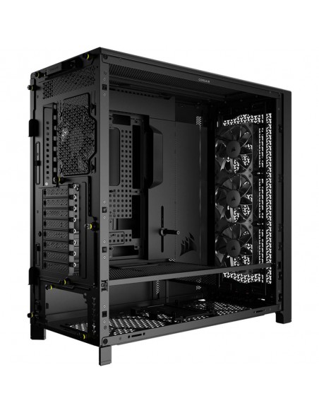 Caja ordenador gaming corsair frame 5000d rs atx cristal templado negra
