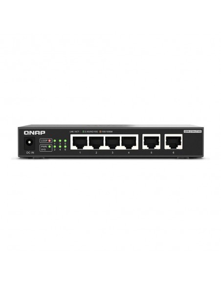 Switch qnap qsw - 2104 - 2t - r2 6 puertos