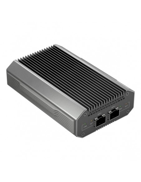 Adaptador de red qnap qna - uc10g2sf usb tipo c 2x sfp+ Adaptador de red qnap qna - uc10g2sf usb tipo c 2x sfp+