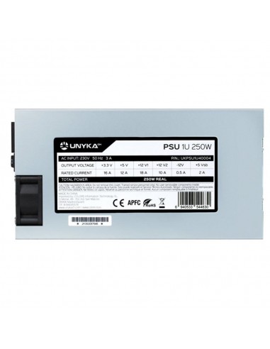 Fuente alimentacion unykach flex 1u atx 250w