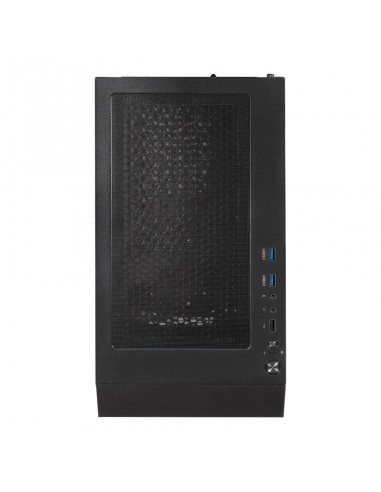 Caja ordenador gaming unykach aero c25 matx vidrio negra