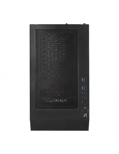 Caja ordenador gaming unykach aero c25 matx vidrio negra Caja ordenador gaming unykach aero c25 matx vidrio negra