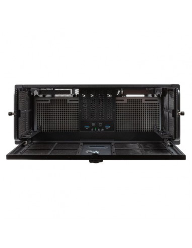 Caja rack unykach 4u 19 pulgadas plata