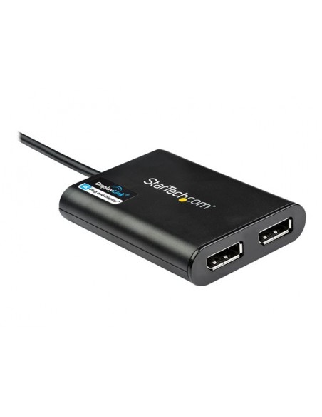 Adaptador usb 3.0 a dp 4k uhd startech 0.30m - macho - hembra - negro