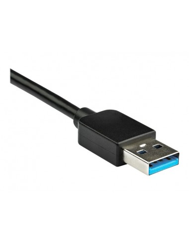 Adaptador usb 3.0 a dp 4k uhd startech 0.30m - macho - hembra - negro