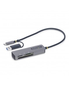 Lector de tarjetas flash usb tipo a - usb tipo c startech fcreadmicro3v2