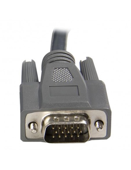 Cable 2x vga a usb startech 1.8m - macho - macho - negro