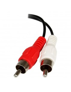 Cable mini jack 3.5mm startech 0.15m - macho - hembra
