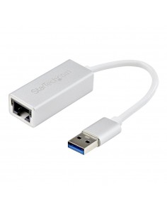 Adaptador usb 3.0 a rj45 startech macho - hembra - blanco