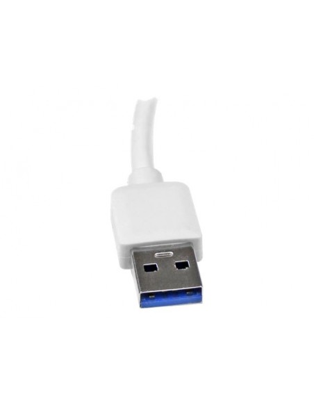 Adaptador usb 3.0 a rj45 startech macho - hembra - blanco