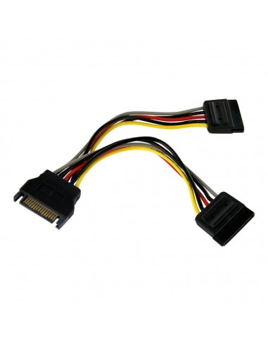 Cable sata startech 0.15m - macho - hembra